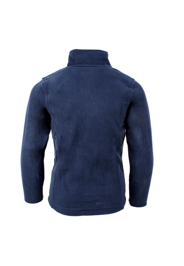 PEAK MOUNTAIN - Kurtka polarowa dla dziewczynki Peak Mountain Gacesare. Kolor: niebieski. Materiał: polar. Sezon: zima. Sport: narciarstwo