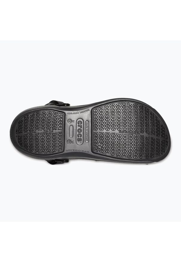 Klapki męskie Crocs Bistro Pro LiteRide Clog. Kolor: czarny