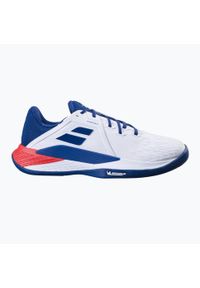 Buty do tenisa męskie Babolat Propulse Fury 3 Clay. Kolor: biały. Sport: tenis