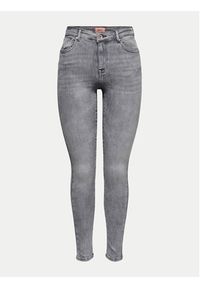 only - ONLY Jeansy Power 15231450 Szary Skinny Fit. Kolor: szary