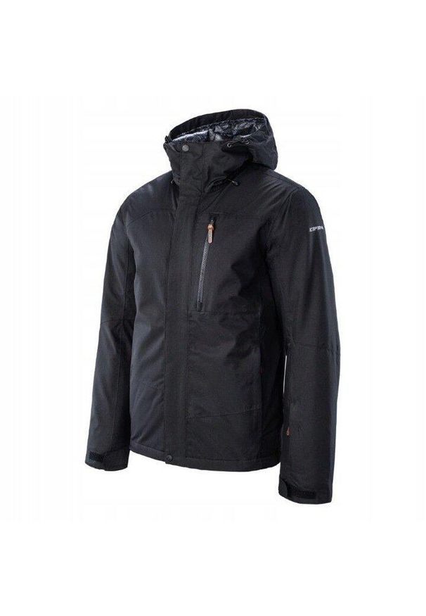 ICEPEAK - Kurtka zimowa męska narciarska Icepeak Capot. Kolor: czarny. Sezon: zima. Styl: wakacyjny