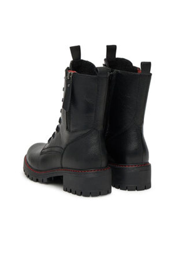 Lasocki Trzewiki CEO-WI16-D-466-03 Czarny. Kolor: czarny. Materiał: skóra