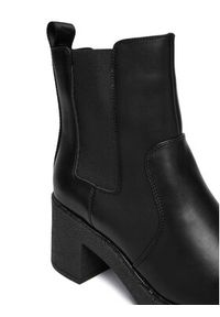 DKNY Botki Teenie Platform BO K4500741 Czarny. Kolor: czarny. Materiał: skóra. Obcas: na platformie #4
