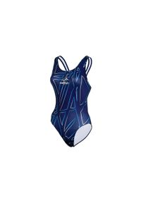 SAILFISH - Damski strój kąpielowy, trwałość Sportback - Night Sky. Kolor: niebieski. Materiał: poliester #1