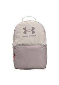 Plecak miejski uniseks Under Armour UA Loudon Backpack - beżowy. Kolor: beżowy. Materiał: poliester. Wzór: napisy