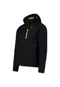 CAMPAGNOLO - Kurtka softshell męska CMP 3A01787N. Kolor: czarny. Materiał: softshell
