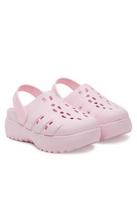 Adidas - adidas Sandały adilette JR2626 Różowy. Kolor: różowy. Materiał: skóra #4
