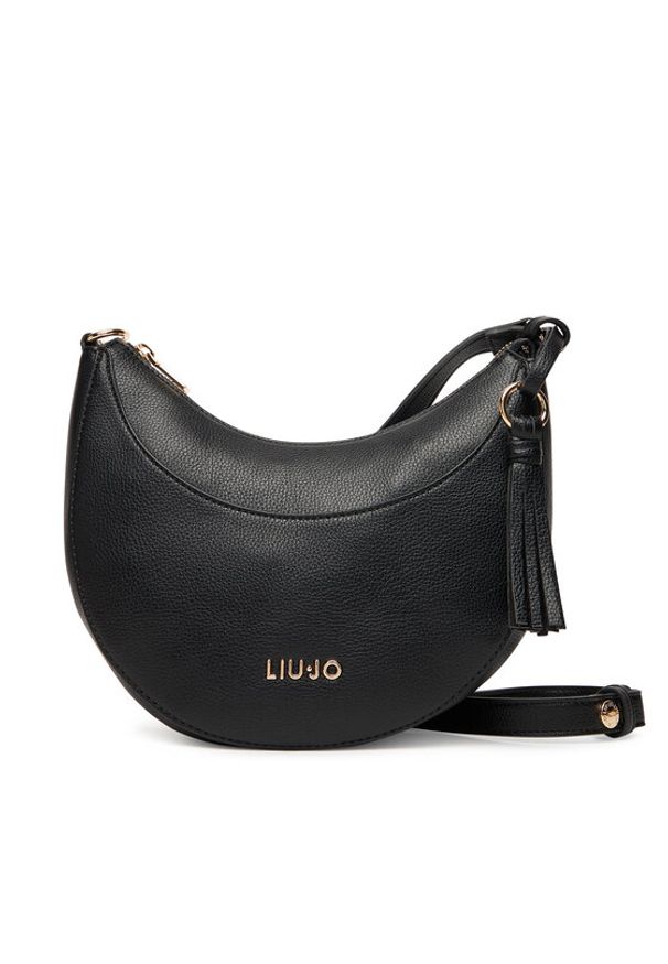 Liu Jo Torebka M Hobo AF5251 E0058 Czarny. Kolor: czarny. Materiał: skórzane