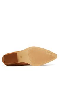 Guess Kowbojki FLTLN2 SUE10 Brązowy. Kolor: brązowy. Materiał: skóra, zamsz #5