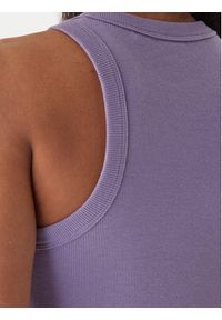 Hugo - HUGO Top Easy 50508857 Fioletowy Slim Fit. Kolor: fioletowy. Materiał: bawełna #4