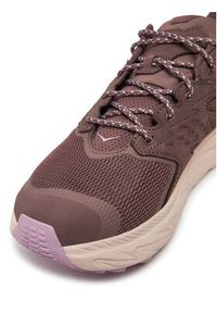 HOKA - Hoka Trekkingi Anacapa 2 Low GTX GORE-TEX 1142830 Bordowy. Kolor: czerwony. Materiał: materiał #6