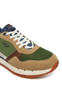 Aeronautica Militare Sneakersy 251SC283CT3544 Zielony. Kolor: zielony. Materiał: skóra, zamsz #5