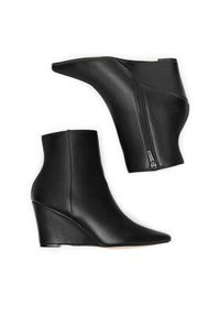 Jenny Fairy Botki WYL3859-8 Czarny. Kolor: czarny. Materiał: materiał #2