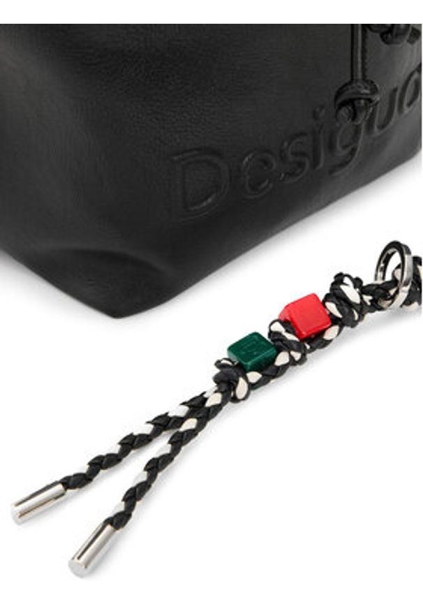 Desigual Plecak 26SAKP19 Czarny. Kolor: czarny. Materiał: skóra