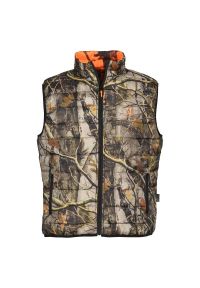 Kurtka puchowa bez rękawów PERCUSSION Warm Réversible. Kolor: wielokolorowy. Materiał: puch. Długość rękawa: bez rękawów. Sport: outdoor #1