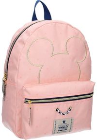 Disney - Plecak szkolny Mickey Mouse różowy. Kolor: różowy. Wzór: motyw z bajki #1