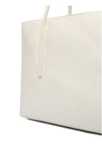 Calvin Klein Torebka Emblem Aop Tote W/ Pouch LV04F3266G Écru. Kolor: kremowy. Materiał: skórzane #2