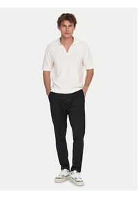 Only & Sons Spodnie materiałowe Linus 22029924 Czarny Tapered Fit. Kolor: czarny. Materiał: syntetyk #4