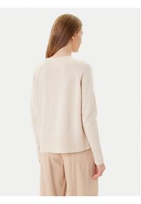 Marella Sweter Celia 2523366215 Écru Regular Fit. Materiał: wełna #3