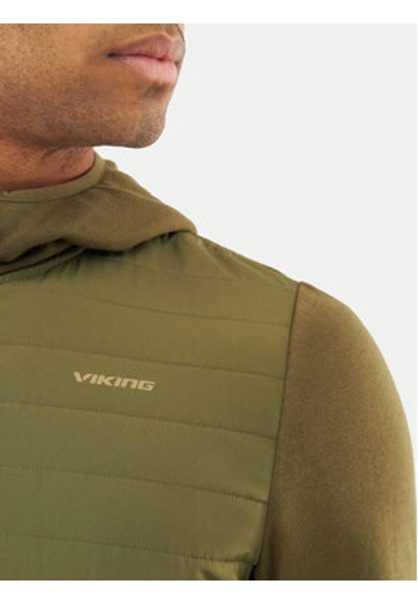 Viking Kurtka przejściowa Bamboo Creek Hoodie Man 750/25/4567 Zielony Regular Fit. Kolor: zielony