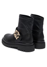 Just Cavalli Botki 79RA3S95 ZSS76 Czarny. Kolor: czarny. Materiał: skóra #6