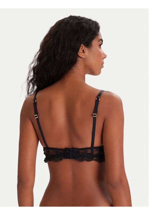 Guess Biustonosz z fiszbiną O5YC03 KCVX0 Czarny. Kolor: czarny. Materiał: syntetyk