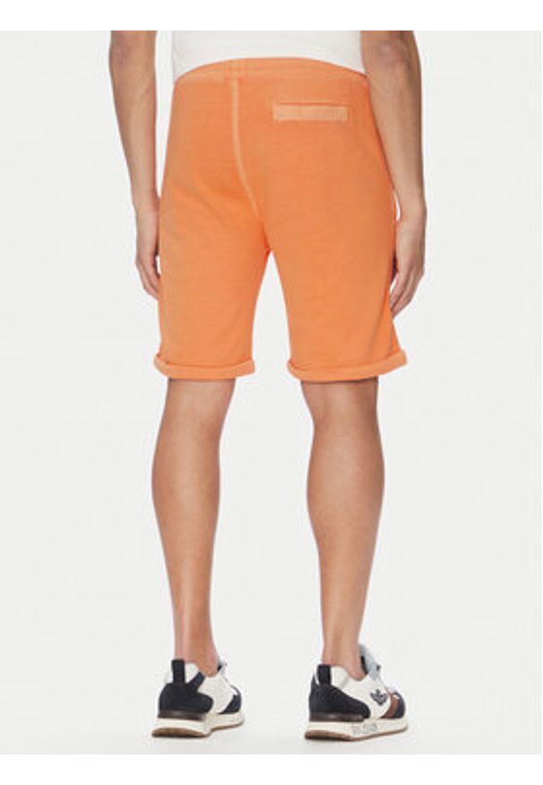 Aeronautica Militare Szorty sportowe 251BF016F583 Pomarańczowy Regular Fit. Kolor: pomarańczowy. Materiał: bawełna. Styl: sportowy