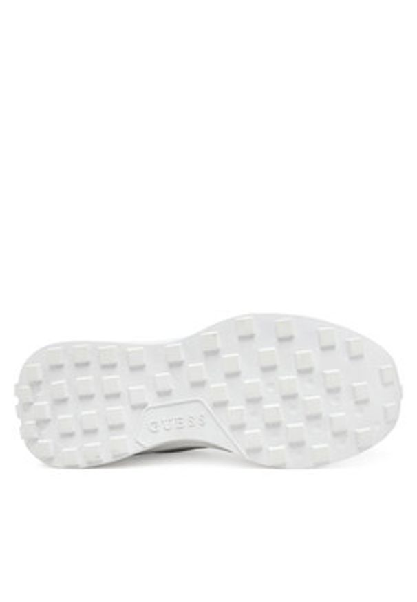 Guess Sneakersy FLPLUC ELE12 Biały. Kolor: biały. Materiał: skóra