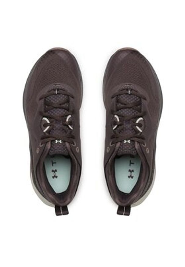 Under Armour Buty na siłownię UA W HOVR Omnia 3025054-108 Brązowy. Kolor: brązowy. Materiał: materiał. Sport: fitness