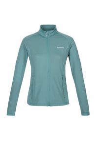Bluza turystyczna polarowa damska Regatta Highton Lte II. Kolor: niebieski. Materiał: poliester, elastan #1