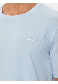 Hugo T-Shirt Dero222 50466158 Niebieski Regular Fit. Kolor: niebieski. Materiał: bawełna #3