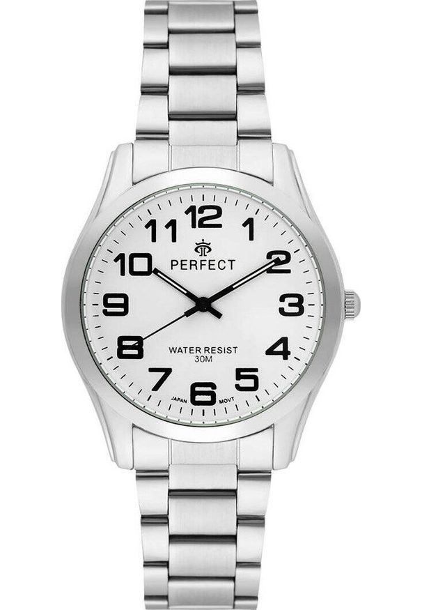 Zegarek Perfect R403P-01 męski klasyczny czytelny .. Styl: klasyczny