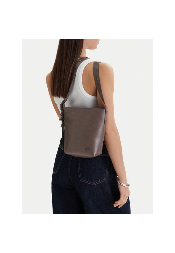 G-Star RAW - Torebka G-Star Raw. Kolor: beżowy