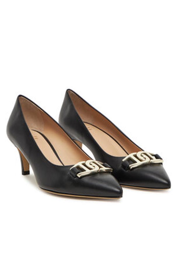 Aigner Czółenka Madonna 8A 1251260 Czarny. Kolor: czarny. Materiał: skóra. Obcas: na szpilce