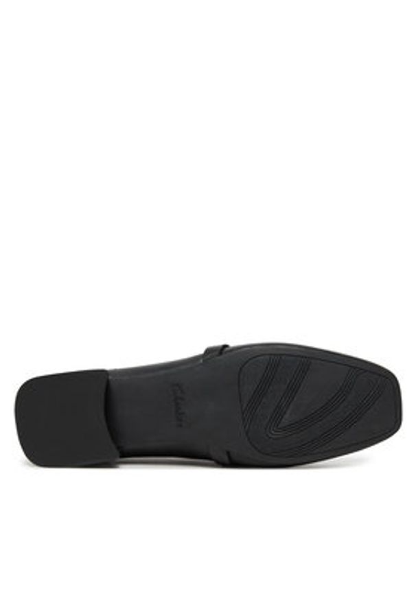 Clarks Lordsy Ubree15 Lily 26181332 Czarny. Kolor: czarny. Materiał: skóra