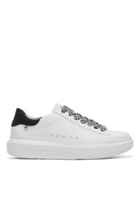 Rieker Revolution Lifestyle Sneakersy W1201-80 Biały. Kolor: biały. Materiał: skóra