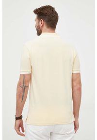 Polo Ralph Lauren polo męski kolor żółty z aplikacją. Typ kołnierza: polo. Kolor: żółty. Długość: krótkie. Wzór: aplikacja #3