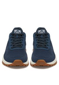 Rieker Sneakersy U1302-14 Granatowy. Kolor: niebieski. Materiał: materiał #5
