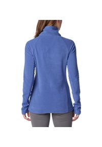 columbia - Polar Sportowy Damski Columbia Glacial Iv 1/2 Zip. Kolor: niebieski. Materiał: polar