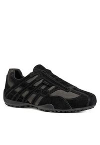 Geox Sneakersy U Snake Original U56MNB 022EK C9999 Czarny. Kolor: czarny. Materiał: zamsz, skóra #3