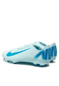 Nike Buty do piłki nożnej Vapor 16 Club Fg/Mg FQ8441 400 Błękitny. Kolor: niebieski. Materiał: syntetyk #3