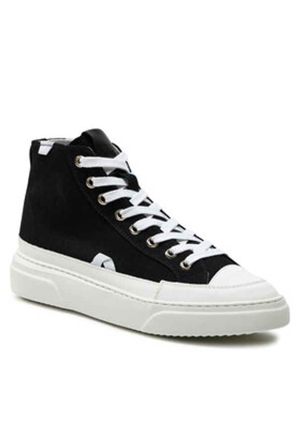 Inuikii Sneakersy Canvas Lex High 50103-991 Czarny. Kolor: czarny. Materiał: materiał
