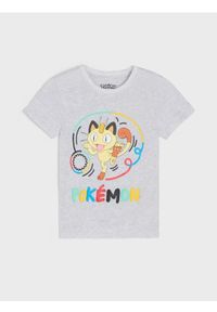 Sinsay - Koszulka Pokémon - szary. Kolor: szary
