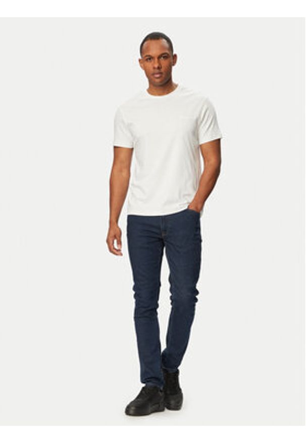 Calvin Klein Jeans Jeansy LV04RG792G Granatowy Skinny Fit. Kolor: niebieski