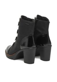 Rieker Botki CEO-Y2576-00 Czarny. Kolor: czarny. Materiał: materiał #3