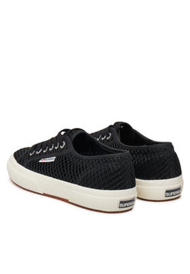Superga Tenisówki S2135GW Czarny. Kolor: czarny. Materiał: materiał