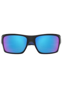 Męskie okulary przeciwsłoneczne Oakley® Turbine w kolorze niebieskim. Kolor: czarny, niebieski, wielokolorowy