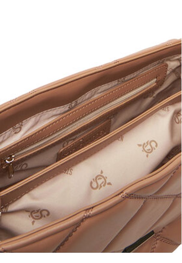 Steve Madden Torebka Bjolene SM13001062 Brązowy. Kolor: brązowy. Materiał: skórzane