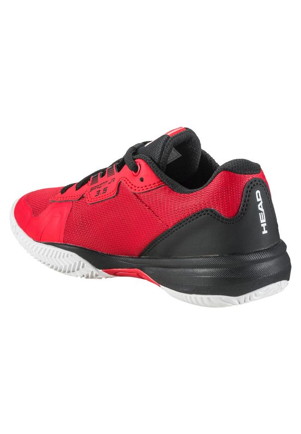 Buty tenisowe dla dzieci Head Sprint Junior 3.5 RDBK. Materiał: guma. Sport: tenis, bieganie