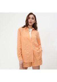 Sinsay - Koszula - Pomarańczowy. Kolor: pomarańczowy